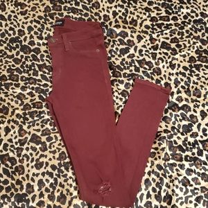 Hudson midrise NICO super skinny jeans